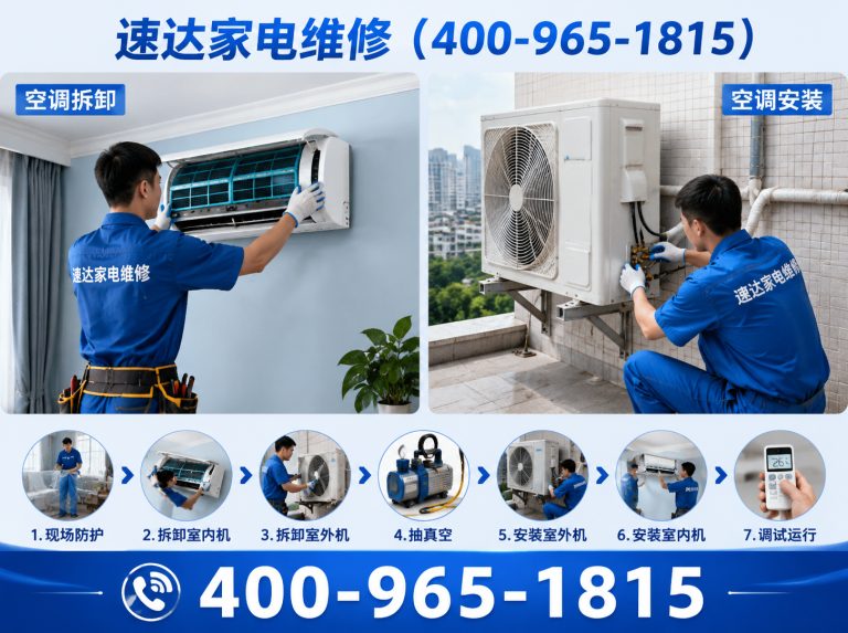 白银中央空调维修展示图